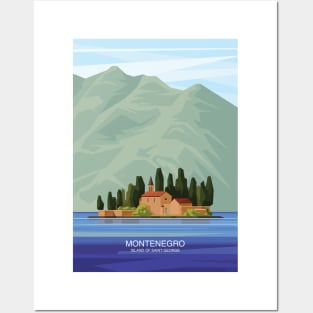 Travel Poster - Montenegro Posters and Art